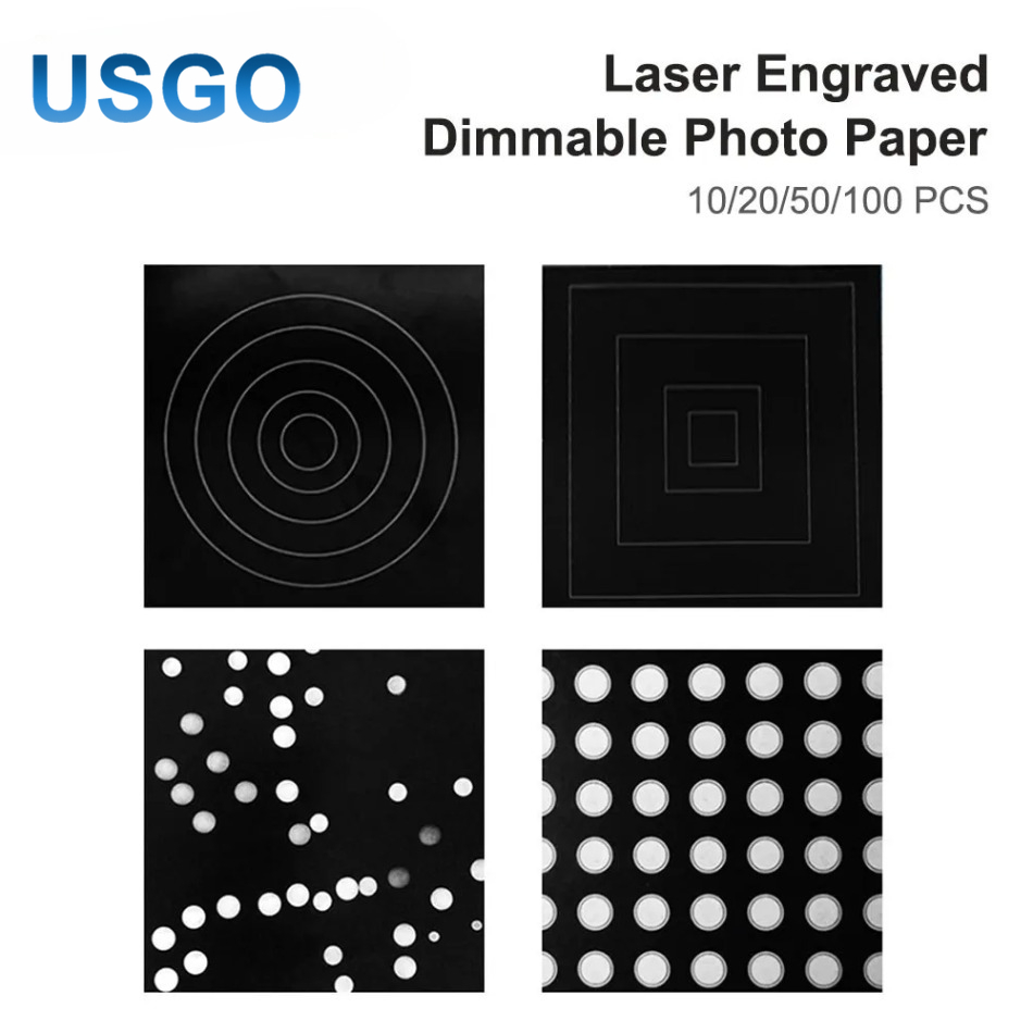 Industrial Laser Equipment - Laser Spot Diameter Adjust Test Photographic