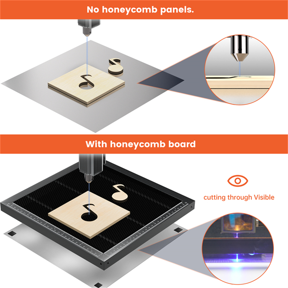 ACMER Honeycomb Panel Laser Wo - Industrial Laser Equipment ulasan dan harga