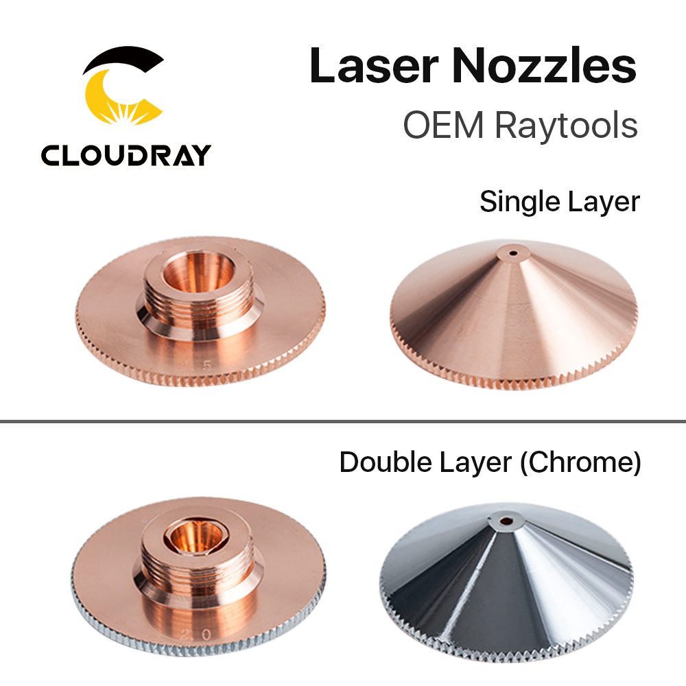 Cloudray Laser Nozzle Single D - Industrial Fiber Laser ulasan dan harga