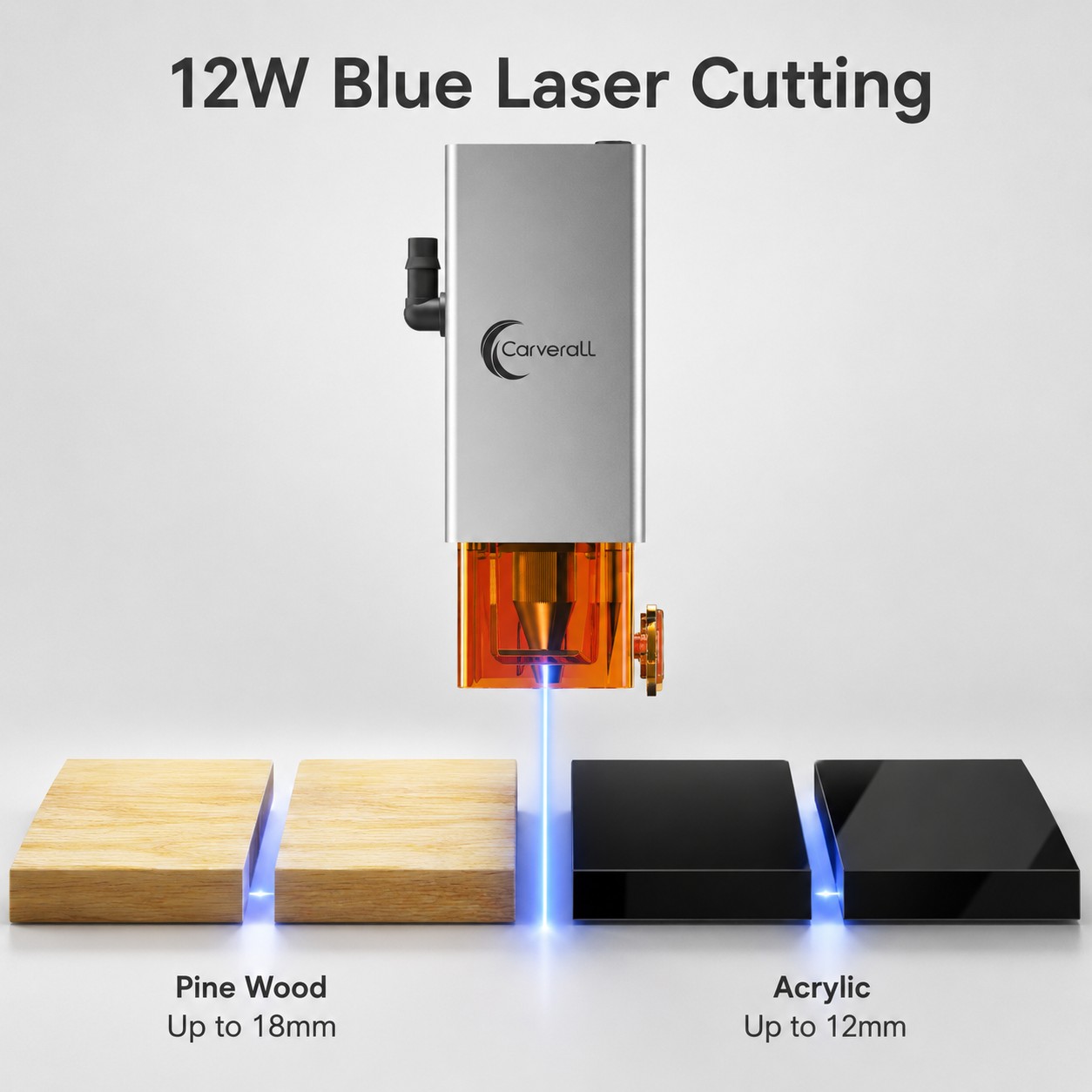 K15 PRO 12W Laser Engraver Cut - Industrial Laser Equipment ulasan dan harga