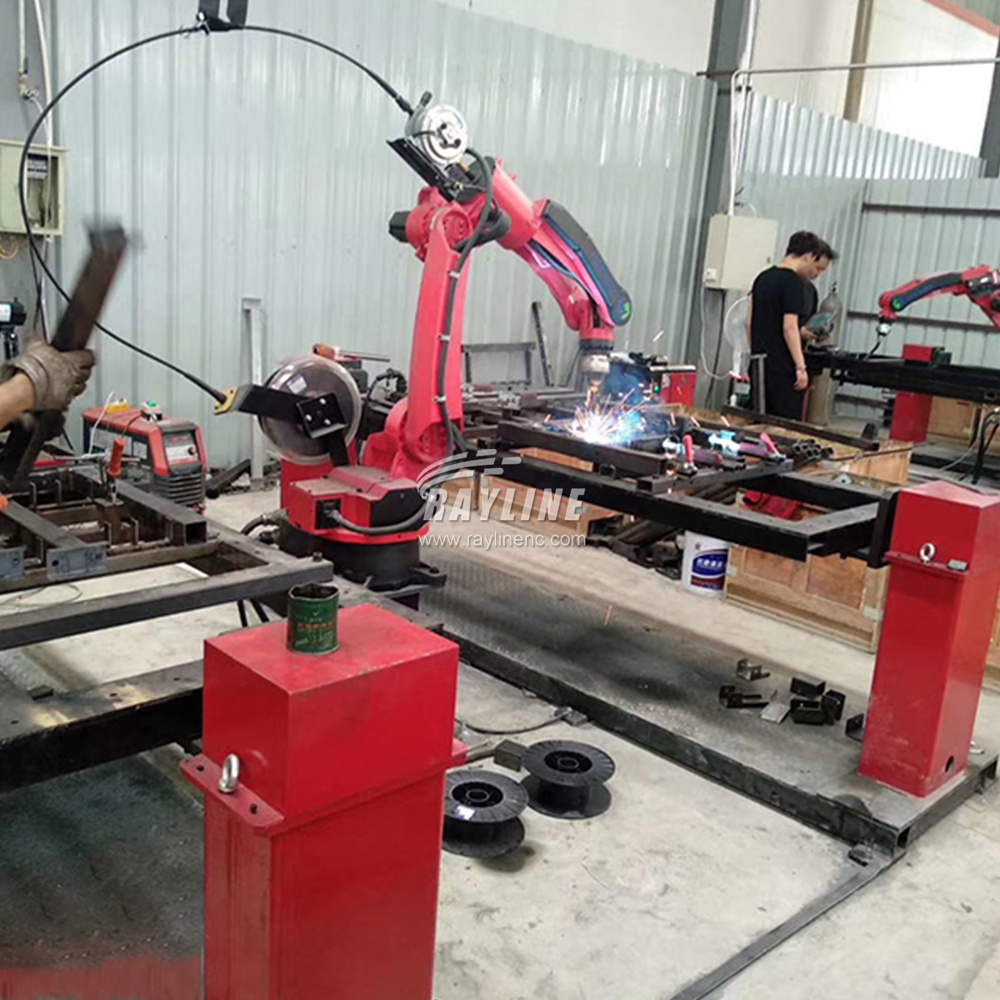 Six-axis Robotic Arm Fiber Las - Industrial Fiber Laser ulasan dan harga